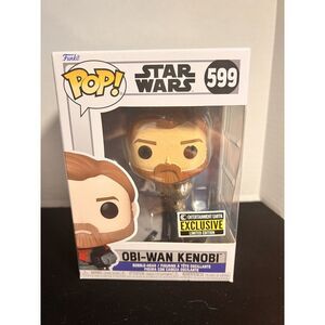 Obi-Wan Kenobi Funko Pop Star Wars 599 Entertainment‎ Earth Exclusive Clone Wars